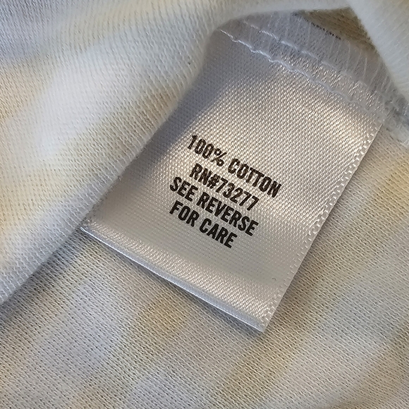 Croft & Barrow Women’s Yellow White Stripe Cotton T-Shirt XXL Short Sleeve - Picture 4 of 8